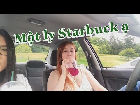 Cách để order starbuck drivethru bên nước ngoài chuẩn chỉ| How to #1