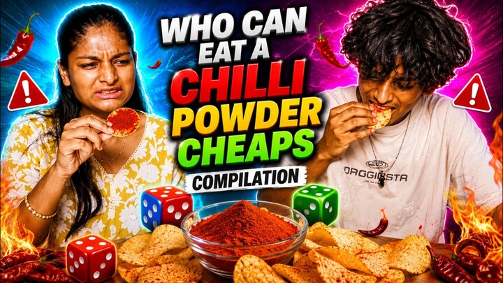 #new game try who have bad luck that San eat a chilli powder #tranding