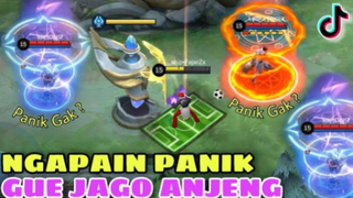 TIKTOK ML CHOU MONTAGE  GUE YANG DI GANK MUSUH MALAH GUE JUGA YANG DAPAT MANIAQ - MOBILE LEGENDS