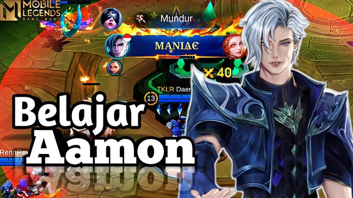 Belajar Hero Aamon Mode BRAWL Malah Dapat MANIAC !!😋🤭