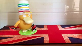 Psyduck dancing hula and his traffic light husband (bushi)