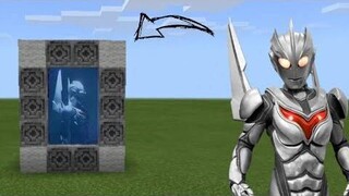 CARA MEMBUAT PORTAL ULTRAMAN NOA - MINECRAFT