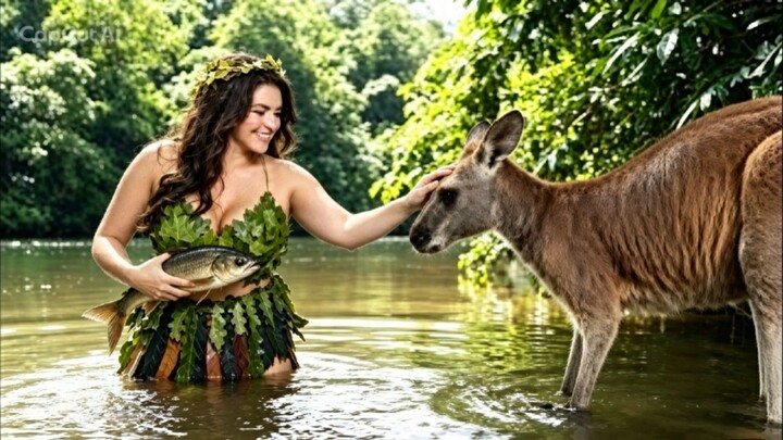 Life Millions Years Ago | Jungle Girl Lyara Rescues Kangaroo