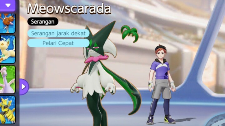 Pokemon Baru Meowscarada Gameplay