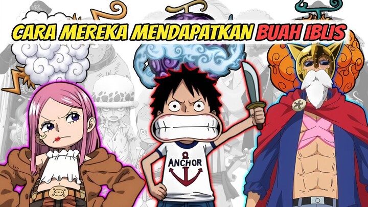 Asal buah iblis yang karakter one piece makan
