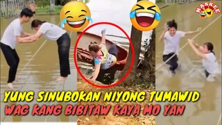 Yung sinubokan niyu lang Naman tumawid' 😂🤣| Pinoy Memes, Pinoy Kalokohan funny videos compilation