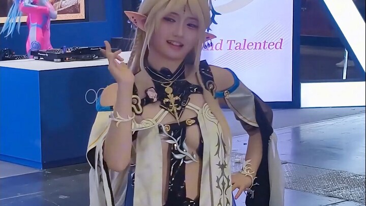 Super energetic Katishia Korean coser Leedo0804 teacher