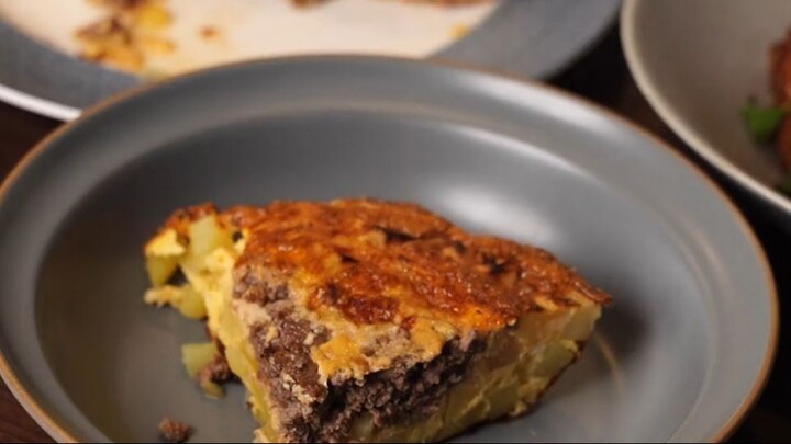 Hướng dẫn làm bánh nhân thịt bằm cực ngon #amthuc