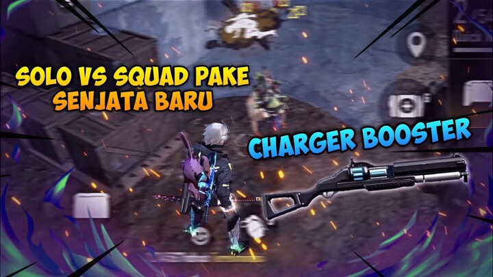 SOLO VS SQUAD PAKE SENJATA BARU SUSAH BANGET TAPI ENAKEUN!!