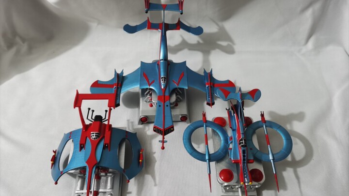 Ultraman Taro, Sky Whale, Condor One, Super Swallow