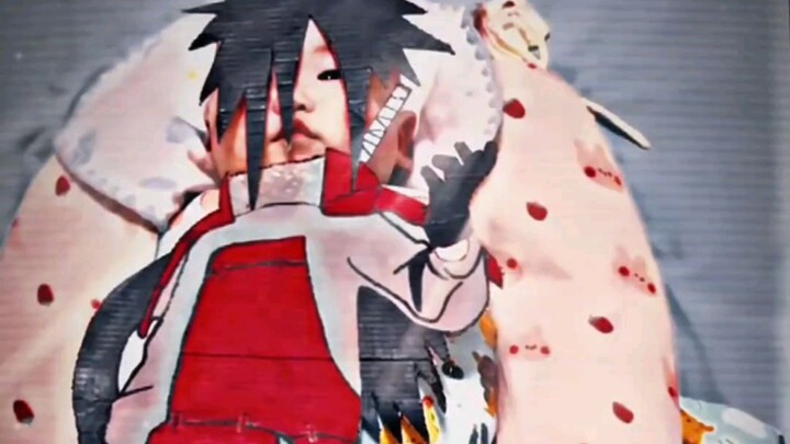 Desa Daun Kayu kedatangan seorang anak kecil; jurus ninjanya melayang di langit.