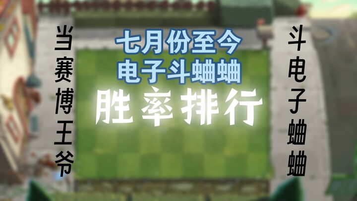 【PVZ2】Peringkat win rate pertarungan serangan biasa bulan Juli hingga saat ini