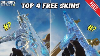 Top 4 Best Free guns skins in CODM season 11