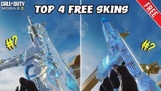 Top 4 Best Free guns skins in CODM season 11