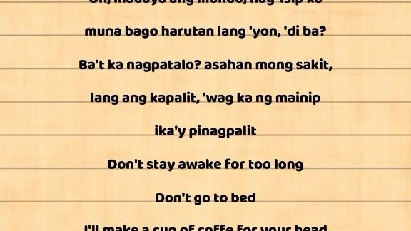 para sa mga chinarot jan hehehhhe ito na ang song para sainyo mga lods sa magustohan nyu ito thank😘