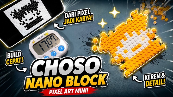 Bikin Mini Choso dari Anime Jujutsu Kaisen Versi Nano Block🔥