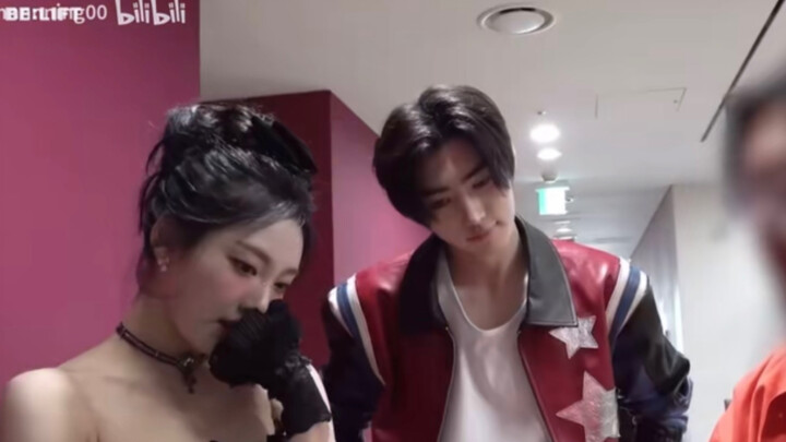 Ningning Yizhuo | After going without Ning for over a week, her fans actually spotted her in behind-
