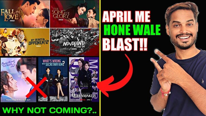 Upcoming Korean Drama On Mx Player In April [Also Netflix & Hotstar] : Best Kdrama In Hindi Dubbed
