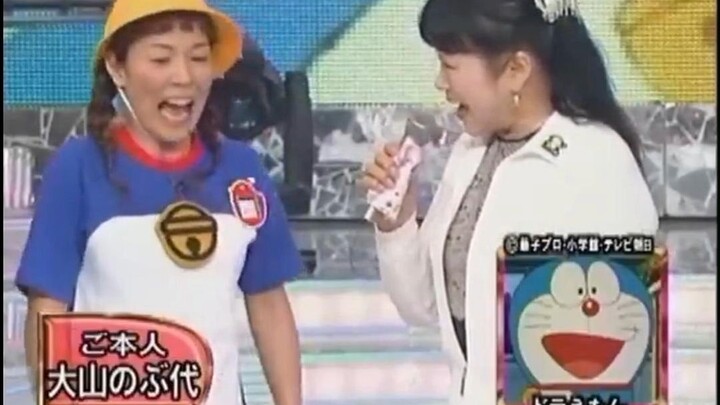 当哆啦A梦模仿者遇到声优本尊