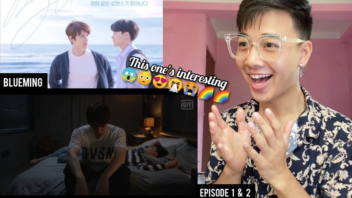 Blueming Episode 1 & 2| BL Korean Drama ft. Jo Hyuk-joon, Kang Eun Bin [블루밍] | REACTION