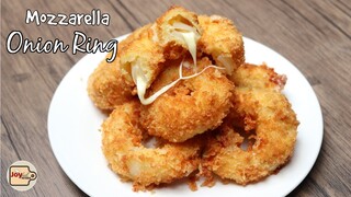 ONION RINGS WITH MOZZARELLA CHEESE RECIPE