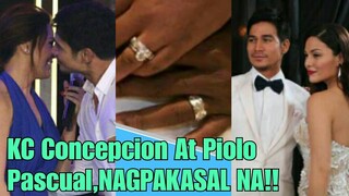 NAGPAKASAL NA!!!Kc concepcion at piolo pascual.