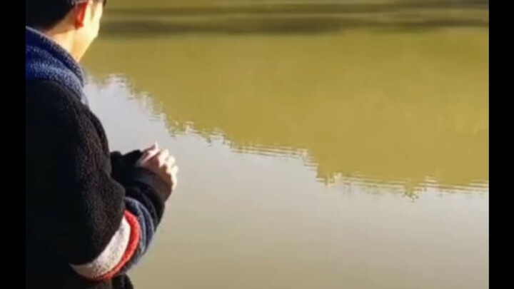 It’s just skipping a stone, how could it possibly… Whoa!