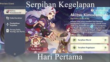 Hari Pertama Event Akitsu Kimodameshi (Serpihan Kegelapan) || Genshin Impact Indonesia