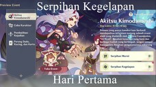 Hari Pertama Event Akitsu Kimodameshi (Serpihan Kegelapan) || Genshin Impact Indonesia