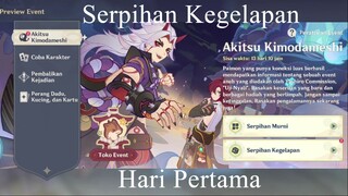 Hari Pertama Event Akitsu Kimodameshi (Serpihan Kegelapan) || Genshin Impact Indonesia