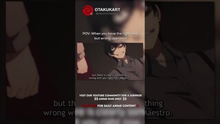 POV: When you have the right idea, but wrong approach #anime #shorts #animeedits #animememes