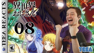 Teeaboo Reacts - Isekai Ojisan Episode 8 - The Hero Appears! The Hero Appears! The Hero Appears!