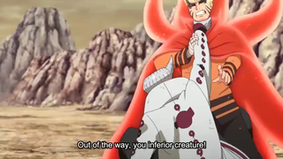 baryon mode naruto vs isshiki otsutsuke