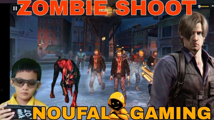 main game zombie shoot, granat Pembeku zombie