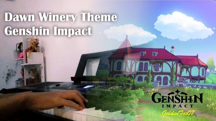 Dawn Winery Theme - Genshin Impact Piano Cover