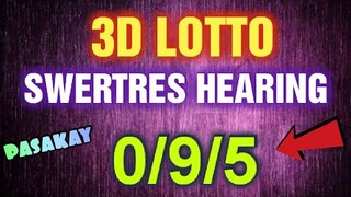 3D LOTTO HEARING | JANUARY 26 2020
