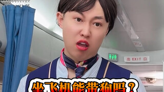 坐飞机能带狗吗？