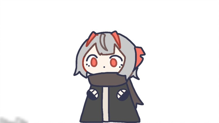 [Arknights /Handwritten] W tries to hide his expression