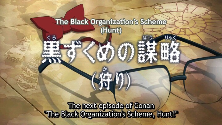 detective conan "black organization vs FBI"