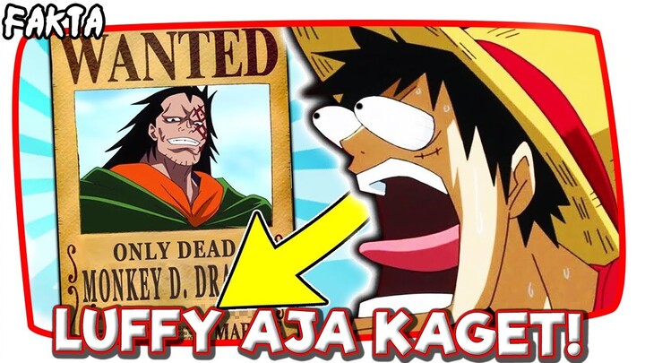 GIMANA JADINYA LUFFY TAU BOUNTY DRAGON?! 5 TOKOH Ini Memiliki Bounty Setara/Lebih dari YONKO