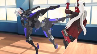 [MMD][3D] GRAY RAVEN: PUNISHING Characters Replaying GV Scenes