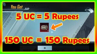 5UC IN 5 RUPEES | HOW TO BUY PUBG CHEAPEST UC WITH ZONG | PRIME SUBSCRIPTION | PUBG OFFICAIL METHOD