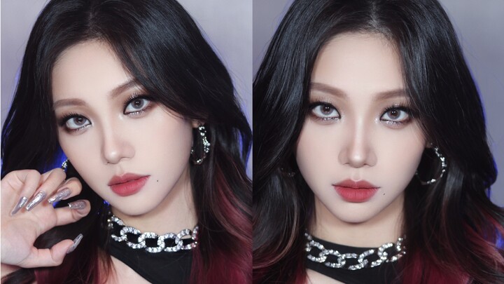 Ryu Ji-min Remote Login | Snake-Like Diva Imitation Makeup | Girl Group Smoky Eye Tutorial