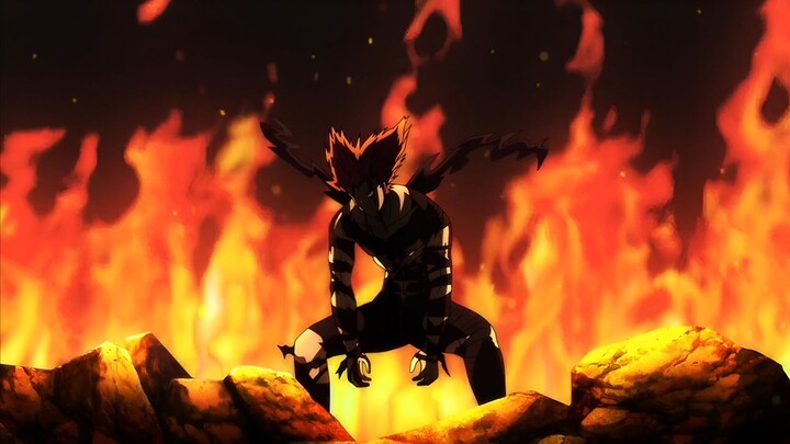 Brutal parah pertarungan garou vs raja iblis orochi😱