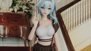 优菈MMD随意布料