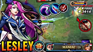 BUILD TOP 1 GLOBAL LESLEY - MOBILE LEGENDS