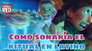 Turning Red|Como Sonaria el Ritual de Ming junto a 4 Town en Latino?[Fanmade Audio]