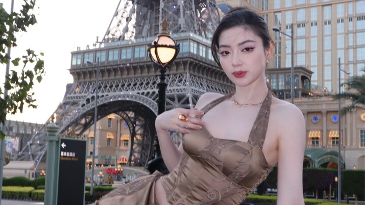 Vlog｜Di depan menara besi ramai sekali! Tempat lainnya juga sangat indah kok!