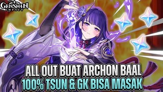 Beginilah Rasanya Gacha Kanjeng Baal (Raiden Shogun) + Weaponnya ~ Genshin Impact