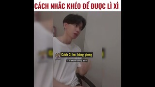 Cách để nhắc khéo khách LÌ XÌ cho bạn #shorts